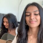 Ashnaa Sasikaran Instagram – Lil random impromptu cover with my lovely sister @veenaa_s 🥰😆. Please excuse the roughness of this, I was only allowed one take with the big man Veenaa… “don’t waste my time, I ain’t got time for you” are her exact words 😂😂😂. Hope you enjoy and let me know what you think!❤️ #carnatic #swaram #guitar #siblings #sister #music #jam #onetake