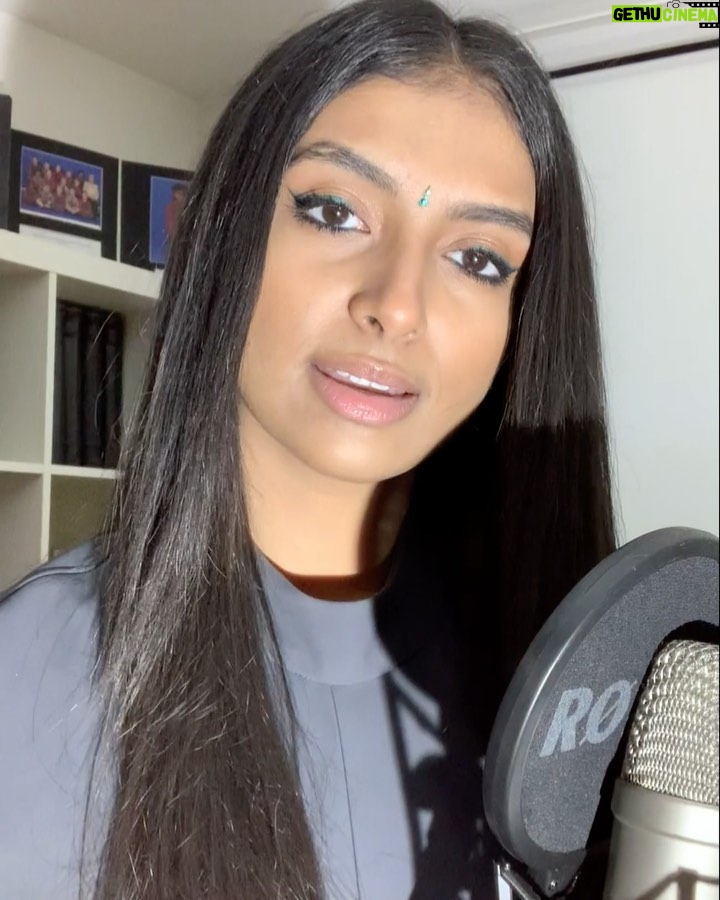 Ashnaa Sasikaran Instagram - Maayangal - from “Kutty Story” - by @krish_music @nakulabhyankarofficial @karthikmusicexp @madhankarky . I came across @krish_music ‘s page and fell in love with his voice and this song.❤️ Hope you enjoy my take on this, and let me know what you think!🙏🏾