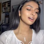 Ashnaa Sasikaran Instagram - Thendral Vanthu Theendumbothu - by Ilayaraja and S.Janaki ✨. I think this has to be my absolute favourite song at the moment🥺 hope you enjoy my take on this and please let me know what you think🥰have a great evening :) xx