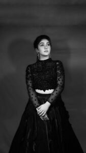 Ashnoor Kaur Instagram - Black is the new black👀🖤