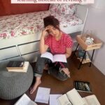 Ashnoor Kaur Instagram – hello exam season approaching😃