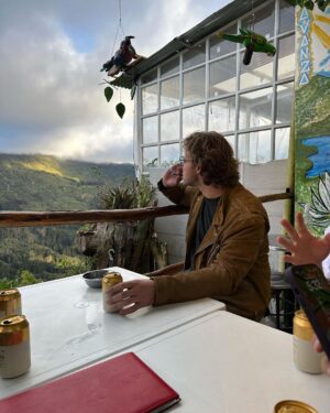 Ashton Irwin Instagram - Bogota, Colombia = stunning, extremely kind hearted people, heritage everywhere, lush landscapes, insanely good coffees, and a sky that rains whilst the suns still out. Perfect day off.