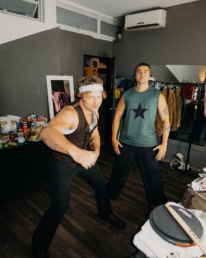 Ashton Irwin Instagram - Good morning from Argentina! Sippin in one last café before we head to Brazil! thank you god for my life with music. We played hard, with heart here for the people or Bienos Aires. 2 gigs that won’t be forgotten. Thanks for capturing our journey so far @ryanfleming ⚡️❤️ @5sos