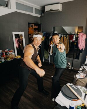 Ashton Irwin Instagram - Good morning from Argentina! Sippin in one last café before we head to Brazil! thank you god for my life with music. We played hard, with heart here for the people or Bienos Aires. 2 gigs that won’t be forgotten. Thanks for capturing our journey so far @ryanfleming ⚡️❤️ @5sos