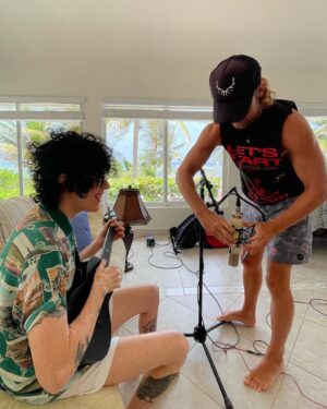 Ashton Irwin Instagram - Went fishing for songs in the Cayman Islands, and it was incredible!