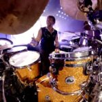 Ashton Irwin Instagram - ⚡️ VAPOR into WASTE THE NIGHT ⚡️ live with @5sos. This is one of my favorite songs to play live because of that big driving chorus beat, and the intense 16th’s on the hi hats during the verses, later on I’ll post the outro where I take it up a notch for a solo moment. ❤️✌️