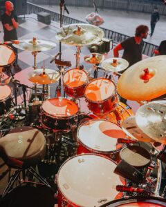 Ashton Irwin Instagram - Awesome news, I’m up for @drumeoofficial “best pop drummer” this year! (Although I do be rockin) And it’s a voters poll so you can click on the link in my story to vote for me if you have a moment. The other thing to mention is, by no means is there a “best” in music, and there are so many exceptional & admirable drummers out in the world today. I’m grateful for this community of people, and for you! 🍻 ❤️