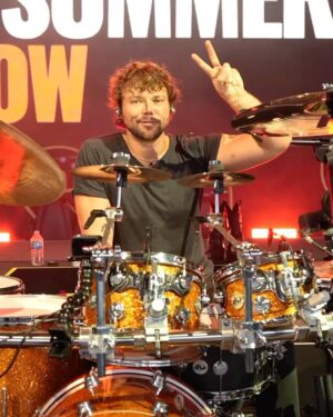 Ashton Irwin Instagram - Awesome news, I’m up for @drumeoofficial “best pop drummer” this year! (Although I do be rockin) And it’s a voters poll so you can click on the link in my story to vote for me if you have a moment. The other thing to mention is, by no means is there a “best” in music, and there are so many exceptional & admirable drummers out in the world today. I’m grateful for this community of people, and for you! 🍻 ❤️
