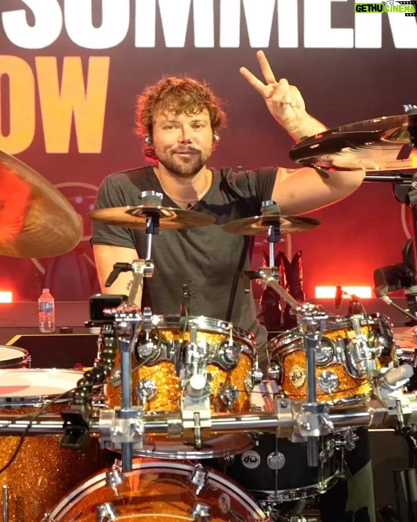 Ashton Irwin Instagram - Awesome news, I’m up for @drumeoofficial “best pop drummer” this year! (Although I do be rockin) And it’s a voters poll so you can click on the link in my story to vote for me if you have a moment. The other thing to mention is, by no means is there a “best” in music, and there are so many exceptional & admirable drummers out in the world today. I’m grateful for this community of people, and for you! 🍻 ❤