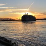 Ashton Kutcher Instagram – The mighty Mississippi. ❤️ this heartland.