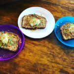 Ashton Kutcher Instagram - Rainbow French toast? French toast, plain yogurt, crumbled trix. I think I’m ready for top chef. 😜