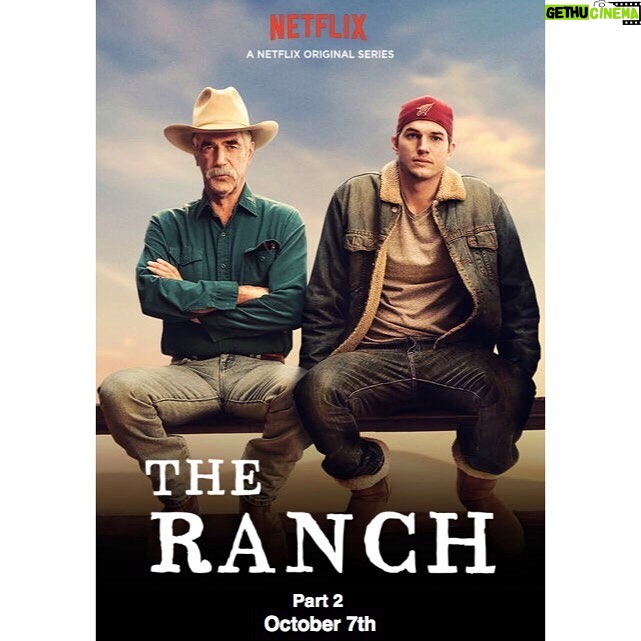Ashton Kutcher Instagram - We're back October 7th. #TheRanch