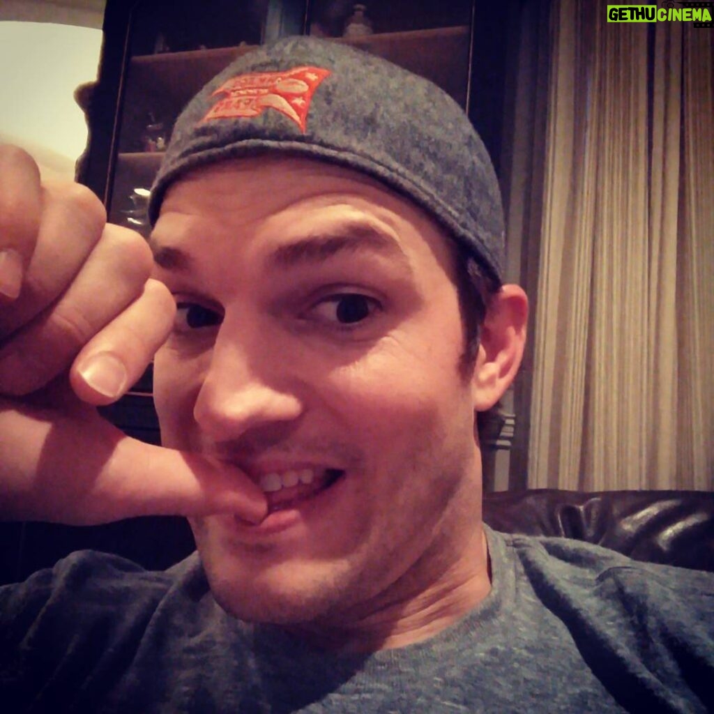 Ashton Kutcher Instagram - When you 22 month old drops and f bomb and it is (not funny) except it's really funny and you can't laugh. #baddads #badmoms
