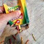 Ashton Kutcher Instagram - Really Crayola you still won't eat the margin for that one dab of glue to seal the bottom on the box? #FlashbackFromChildhood