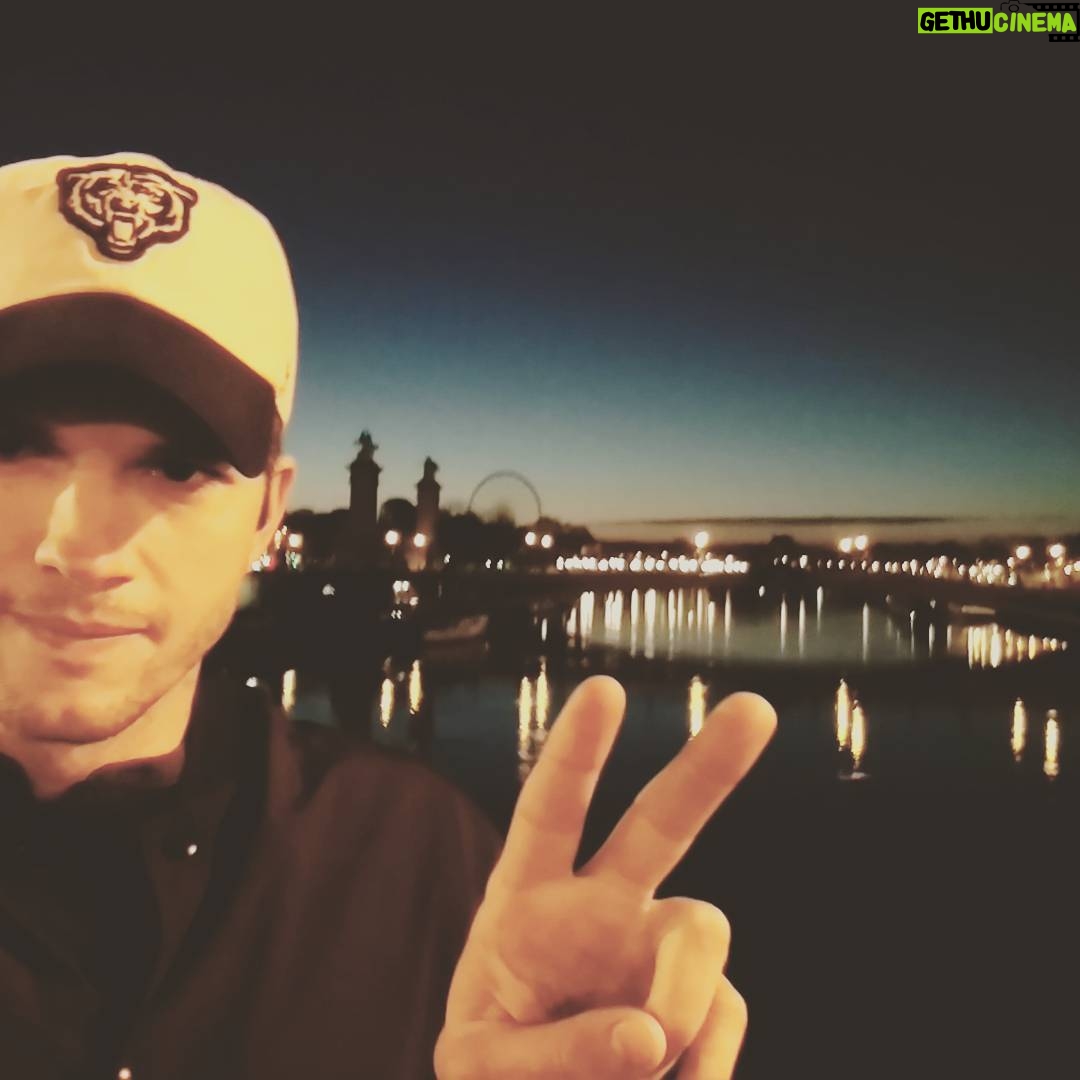 Ashton Kutcher Instagram - Jetlag in Paris #theranch