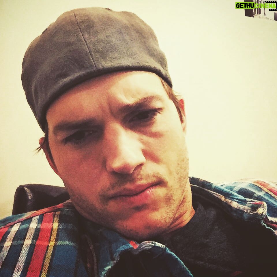 Ashton Kutcher Instagram - Just another night on #theranch