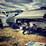 Ashton Kutcher Instagram - Guarding this cooler With @thehurricane #stagecoach