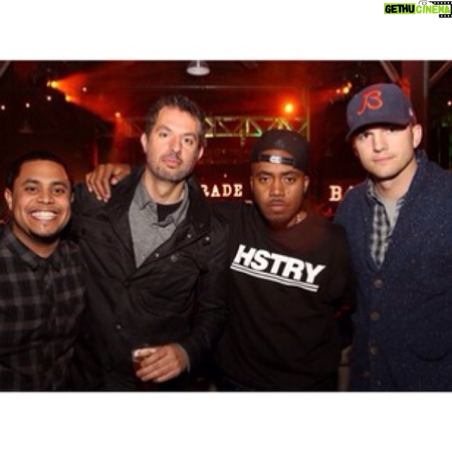 Ashton Kutcher Instagram - Regram from @nasnyc, with @guyoseary, @dude_br0 #agrade #sxsw