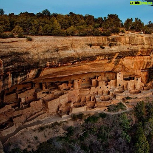Ashton Kutcher Instagram - This is Mesa Verde National Park. England has Stone Henge, Egypt the pyramids... our history is written in these cliffs.