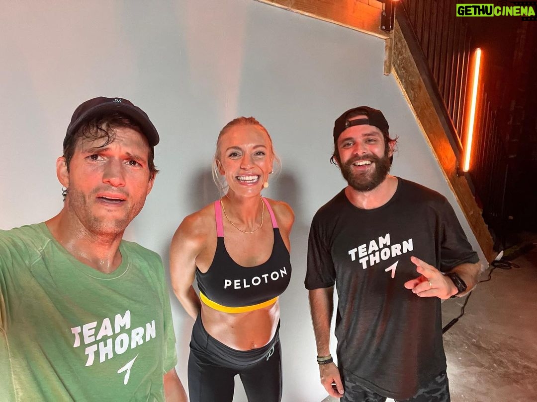 Ashton Kutcher Instagram - Always good to see @thomasrhettakins —from the first time we met a few years back, I knew there was something special about him. Check out the link in my bio for a little more on what we chatted about, and for more info on what we’re working on at @thorn