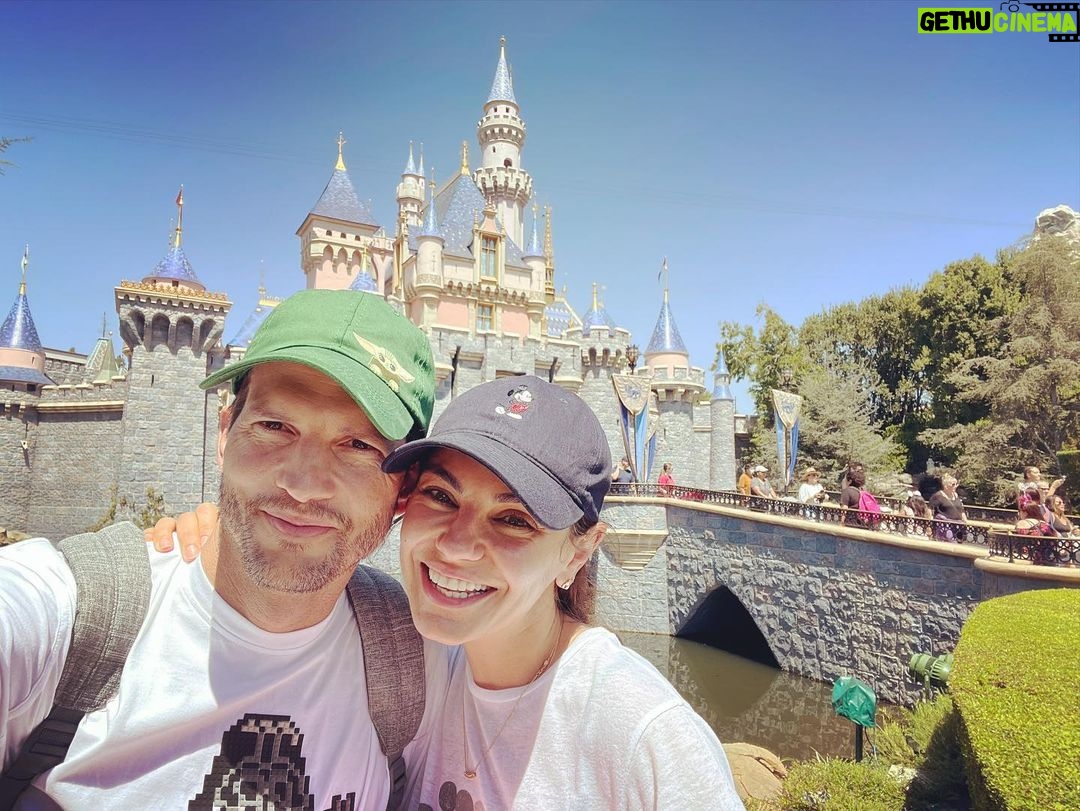 Ashton Kutcher - 470.8K Likes - Give you one guess where we went to celebrate the end of summer.