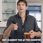 Ashton Kutcher Instagram - This is what happens when you lock Mila and I in a house together for a year @cheetos #ItWasntMe #SBLV #Ad