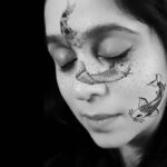 Aswathi Menon Instagram - Came across this filter and found the symbolism interesting.. Myth: there was once a giant school made up of thousands of koi fish swimming up the Yellow River. As they swam, they gained strength by pushing against the current. However, on the Yellow River, there is a waterfall. Once the fish reached the waterfall, most turned back and just went with the current because it became too hard. The ones who remained continued to try to reach the top of the waterfall. These koi kept trying for 100 years. At last, one koi successfully leaped to the top of the waterfall. To reward this dedicated koi, the gods turned it into a beautiful golden dragon. The falls have become known as the "Dragon's Gate.” And legend has it that to this day, any koi that has the strength and perseverance to complete the journey up Dragon's Gate will become a heavenly dragon. #persiverance #lifeofanartist #aswathimenon
