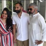 Aswathi Menon Instagram - Trance promotions with Fahad, @jinjose1 and Dilan and Dian the young Viju and Kunjan. #trance #promotionwork #workmode #lifeofanartist #aswathimenon