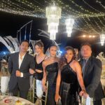 Aulia Sarah Instagram – what a beautiful wedding party of @enzystoria and Maulana Kasetra ✨✨

congratulations love birds 🖤🖤 #ENZupwithMOL Six Senses Uluwatu