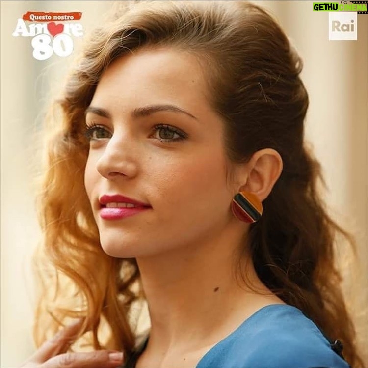 Aurora Ruffino Instagram - Benedetta.. “Questo nostro amore 80”♥️ #memory #love #fiction #rai #italy