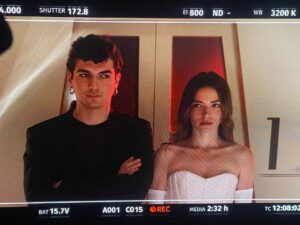 Aurora Ruffino Instagram - Qualche scatto dal set della mini serie “Red Rail” prodotta da @campari.it e realizzata in collaborazione con il @csc_scuolanazionaledicinema  Il primo episodio si può trovare cliccando il link in bio sul profilo di Campari! 

Regia: @il____marino 
Con: @giacomogiorgioreal @davidelenoci @claudiadonin @adrianomoretti99 @claratramontano_ ♥️