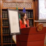 Aurora Ruffino Instagram - “Manifesto del cambiamento” di @giov_caccamo è arrivato a Palazzo Madama, sede del Senato della Repubblica. È stato un onore per me aver avuto la possibilità di raccontare brevemente la mia parola di cambiamento e di condividere il mio pensiero sul suo significato. “Consapevolezza” è la parola che ho scelto. Consapevolezza intesa come capacità di riconosce l’essenza presente in ognuno di noi, nella natura e in qualsiasi altra forma di vita. Si tratta, quindi, della capacità di riconoscersi non solo nell’altro ma anche nel flusso di tutto ciò che è vivo e che costantemente cambia, evolve e si trasforma. ♥️ #manifestodelcambiamento #consapevolezza #senatodellarepubblica
