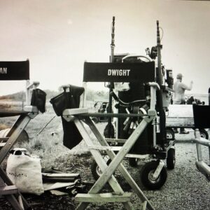 Austin Amelio Instagram - Hard to believe this has some sort of ending. I’ll believe it when it happens. Here’s some photos I’ve taken on film through out the years.

1) Norman in a monkey mask
2) a Mime blowing a kiss
3) Walker waiting in the wings
4) my chair in between Lennie James and Garrett Dillahunt. Two of my favorites
5) a fake horse 
6) walkers 
7) Lennie waiting for someone to call action