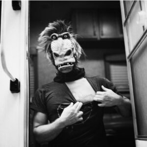 Austin Amelio Instagram - Hard to believe this has some sort of ending. I’ll believe it when it happens. Here’s some photos I’ve taken on film through out the years.

1) Norman in a monkey mask
2) a Mime blowing a kiss
3) Walker waiting in the wings
4) my chair in between Lennie James and Garrett Dillahunt. Two of my favorites
5) a fake horse 
6) walkers 
7) Lennie waiting for someone to call action