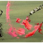 Austin Amelio Instagram - Matador #6 Oil Last one of the series. Had a blast painting these. The idea was to only use a palette knife to get across motion and story in the least amount of strokes.