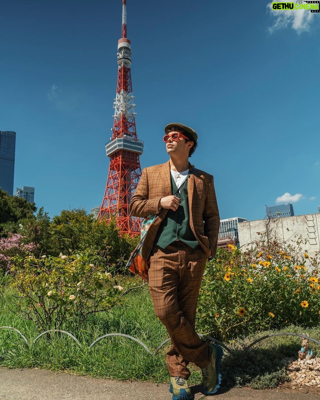 Austin Mahone Instagram - There are always further heights to reach 🗼 Tokyo Tower