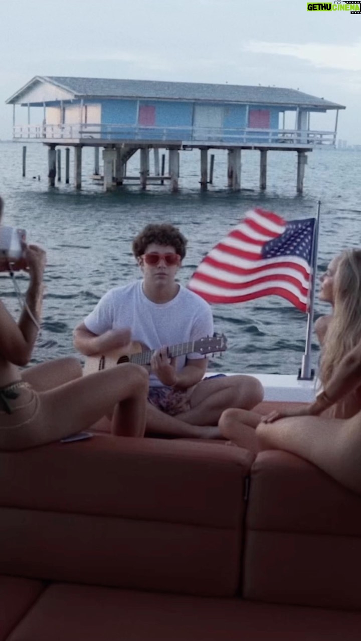 Austin Mahone Instagram - Gotta love that b-roll 🤘🏼 #newmusic #cruise #musicvideo #behindthescenes #bts #summer #summervibes #miami #jetski