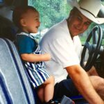Austin Mahone Instagram - The last picture I have of my Dad and I before he passed away 🖤 San Antonio, Texas