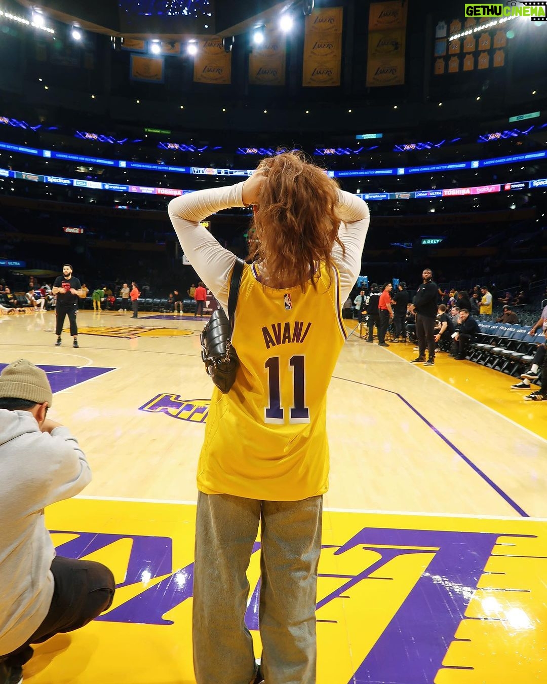 Avani Instagram - put me in coach Crypto.com Arena