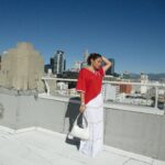 Avani Instagram - just chillin up here, hbu?