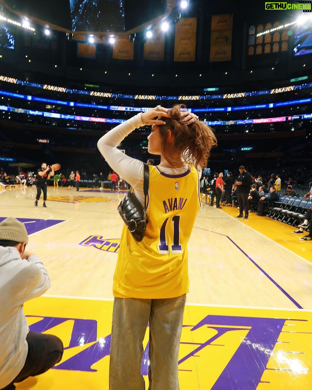 Avani Instagram - put me in coach Crypto.com Arena