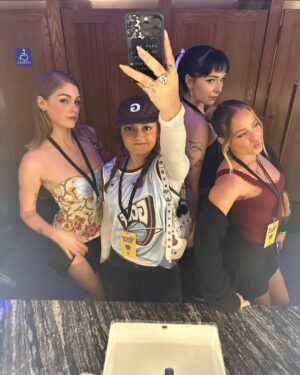 Avani Instagram - i was not told the dress code 😀