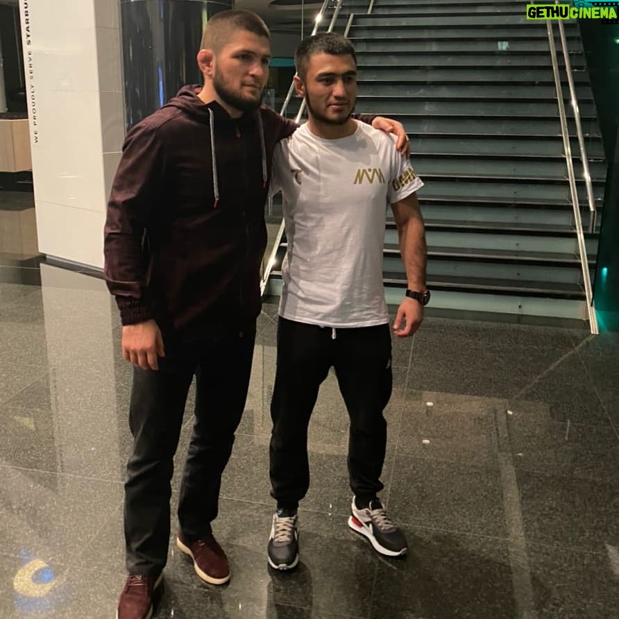 Avliyohon Hamidov Instagram - @khabib_nurmagomedov champ @ufc 🤝