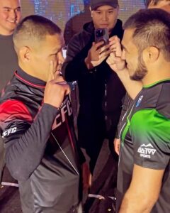 Avliyohon Hamidov Instagram - 🔥 Канат Келдибеков 🇰🇬 🆚 Авлиохон Хамидов 🇺🇿 / EFC 41 Bishkek Грепплинг боюнча беттеш! Ala-too