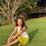 Avneet Kaur Instagram - Me around nature 🥹🍃☀️🦋 Wearing @label_wildchild Styling @_vaishnavii.3011 Pawna Lake