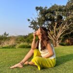 Avneet Kaur Instagram - Me around nature 🥹🍃☀️🦋 Wearing @label_wildchild Styling @_vaishnavii.3011 Pawna Lake
