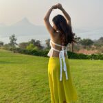Avneet Kaur Instagram - Me around nature 🥹🍃☀️🦋 Wearing @label_wildchild Styling @_vaishnavii.3011 Pawna Lake