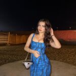 Avneet Kaur Instagram - Arabian nights 💙🌌✨ Dubai, United Arab Emirates