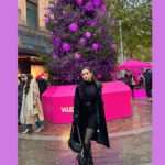 Avneet Kaur Instagram - London during Christmas 💜❄️⛄️🎄🍬 London, United Kingdom