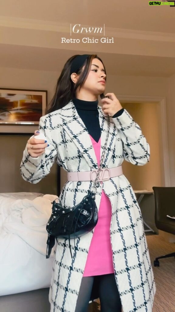 Avneet Kaur Instagram - Here’s adding one more to the GRWM series because you guys love it so much 💗✨ #grwm #cold #winterfashion #whatiwore Coat @the_honnete Styling @styling.your.soul x @socialpinnaclepr